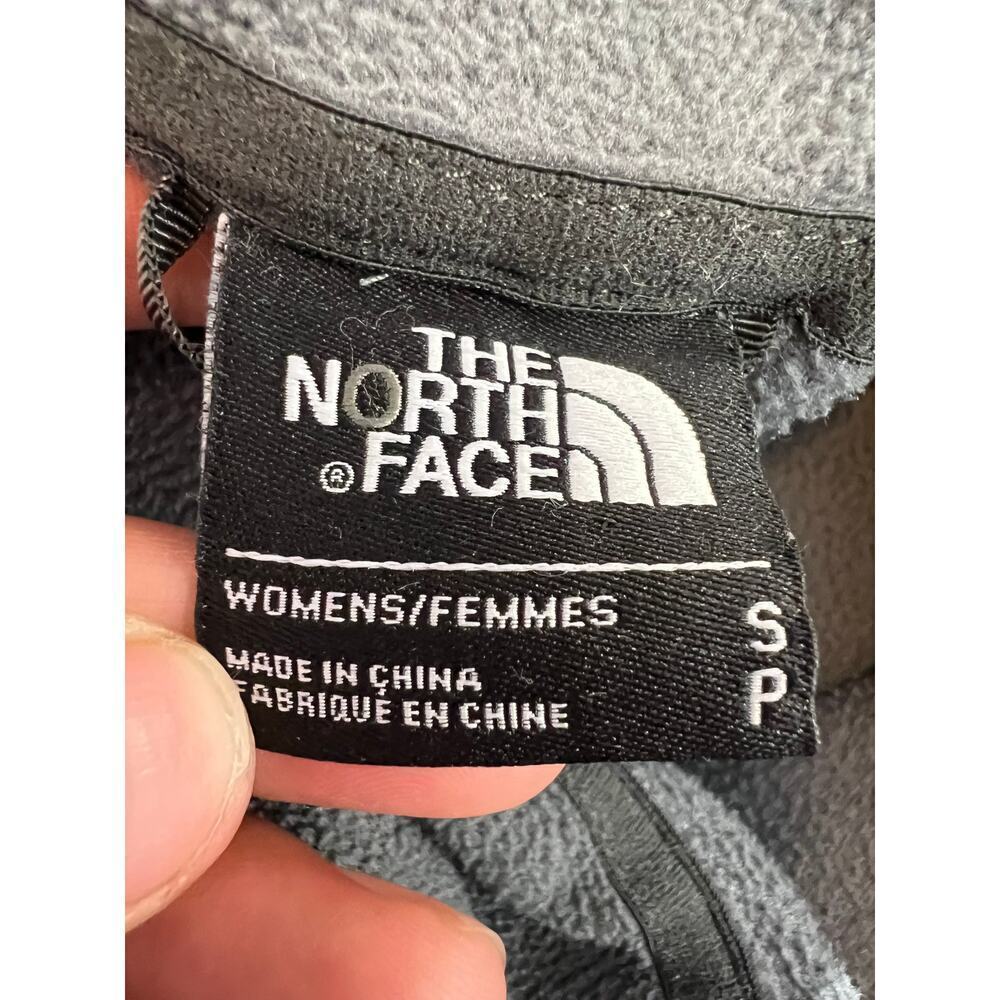 The North Face Women's Fleece Jacket Zipper Front Long Sleeve Logo Size S - Picture 11 of 11